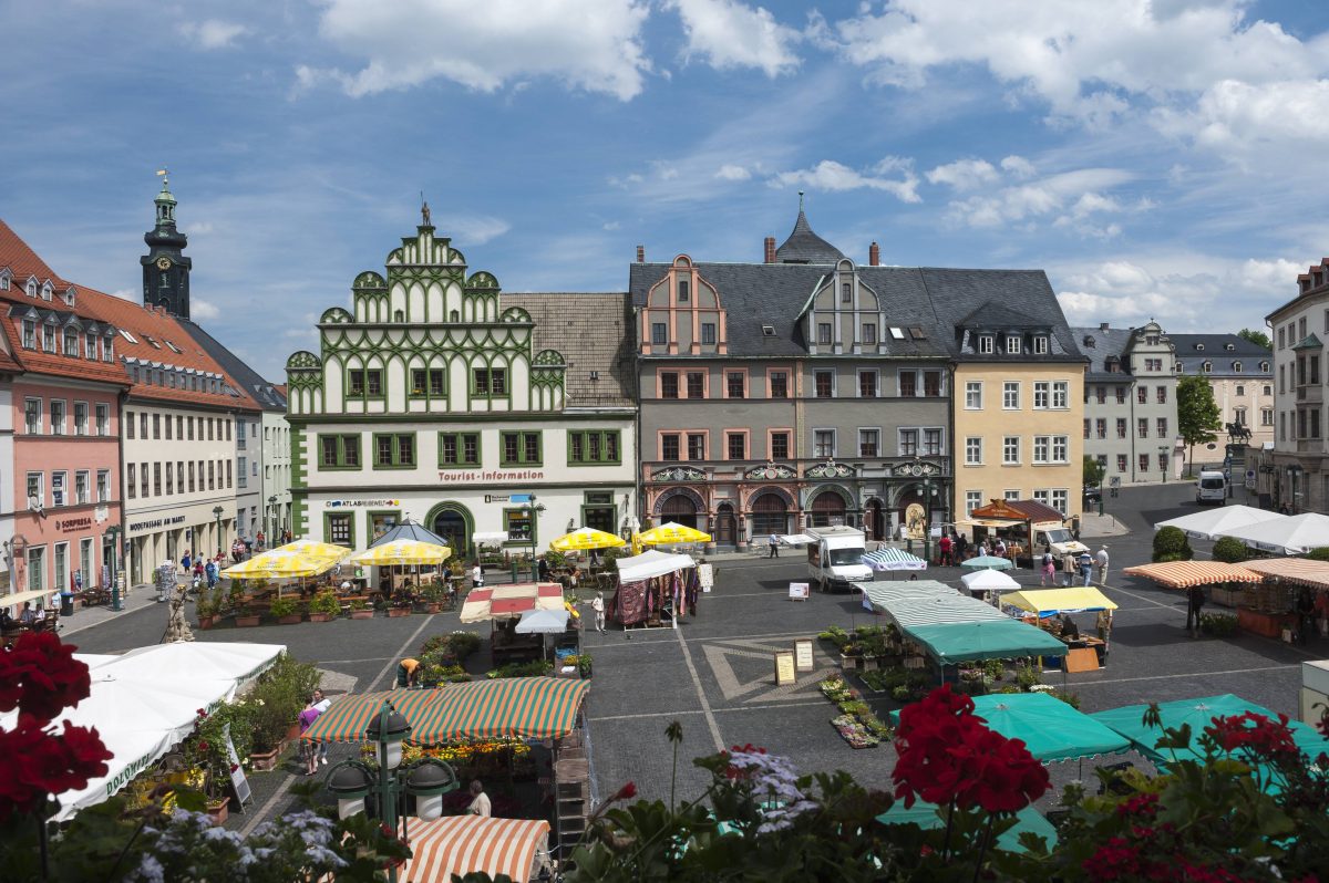 Der Wochenmarkt in Weimar verliert einen beliebten Stand. (Archivbild)