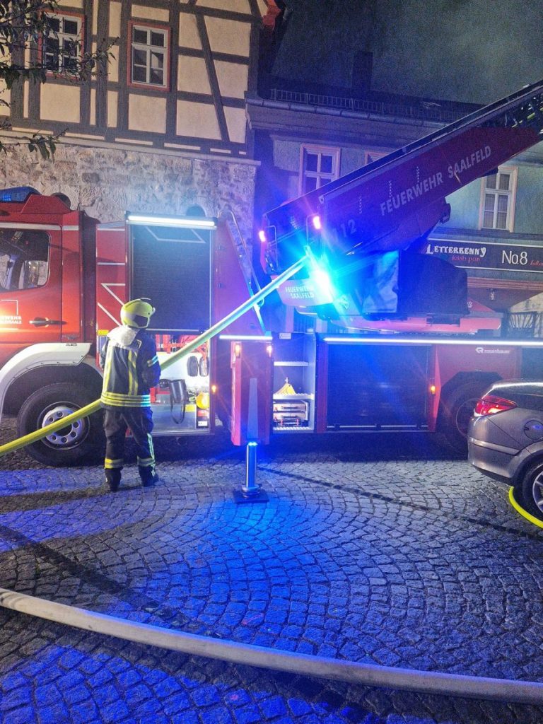 Für die Einsatzkräfte der Feuerwehr war die Nacht schnell vorbei.