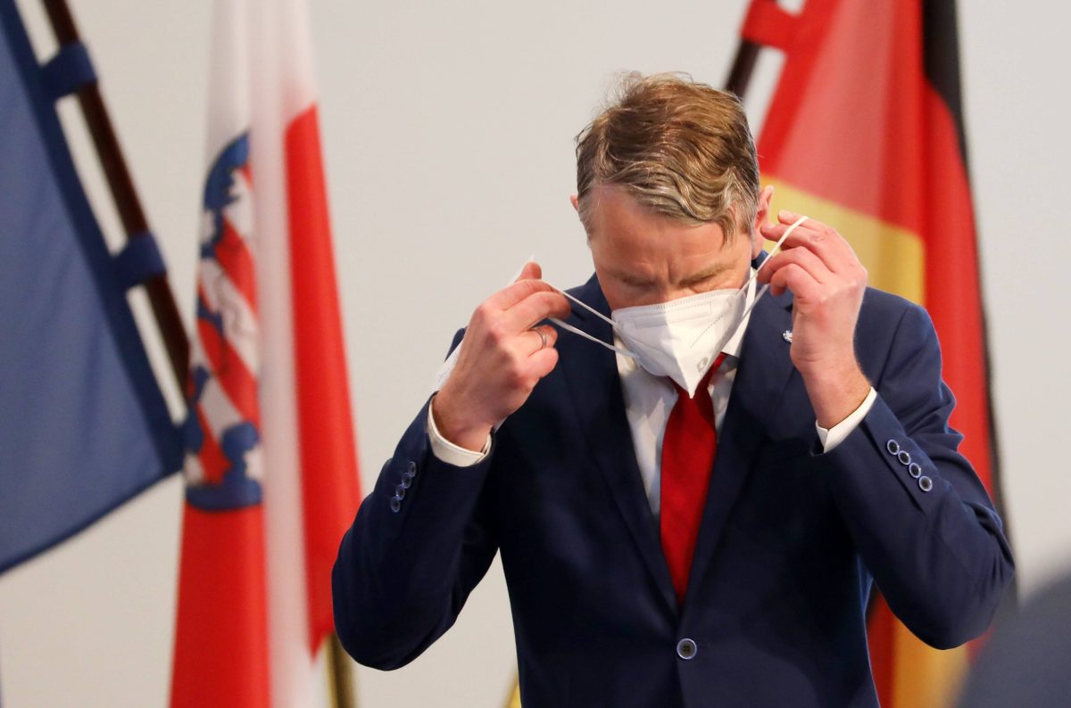 Für Thüringens AfD-Chef Björn Höcke ist die Corona-Pandemie noch nicht vorbei. Ganz im Gegenteil.