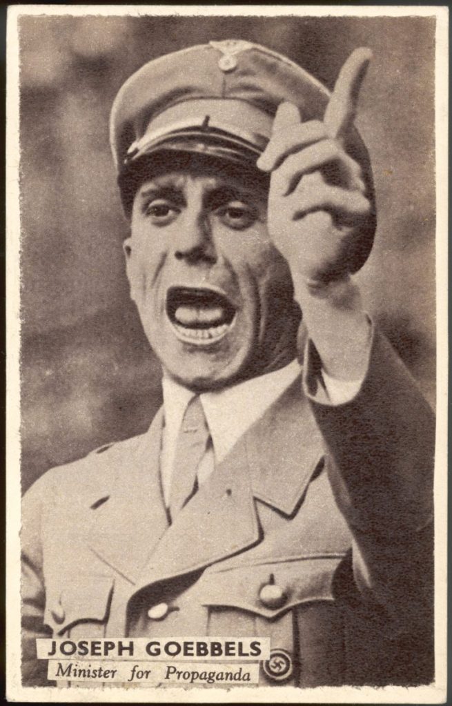 Joseph Goebbels war einer der einflussreichsten Politiker während der Zeit des Nationalsozialismus und einer der engsten Vertrauten Adolf Hitlers.