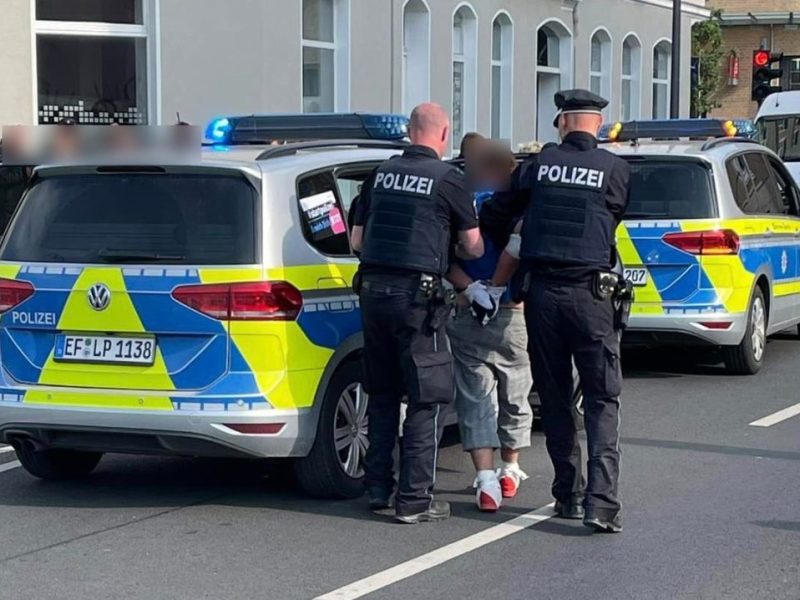 Eisenach: Mann will Polizeiauto klauen – dann wird’s richtig wild