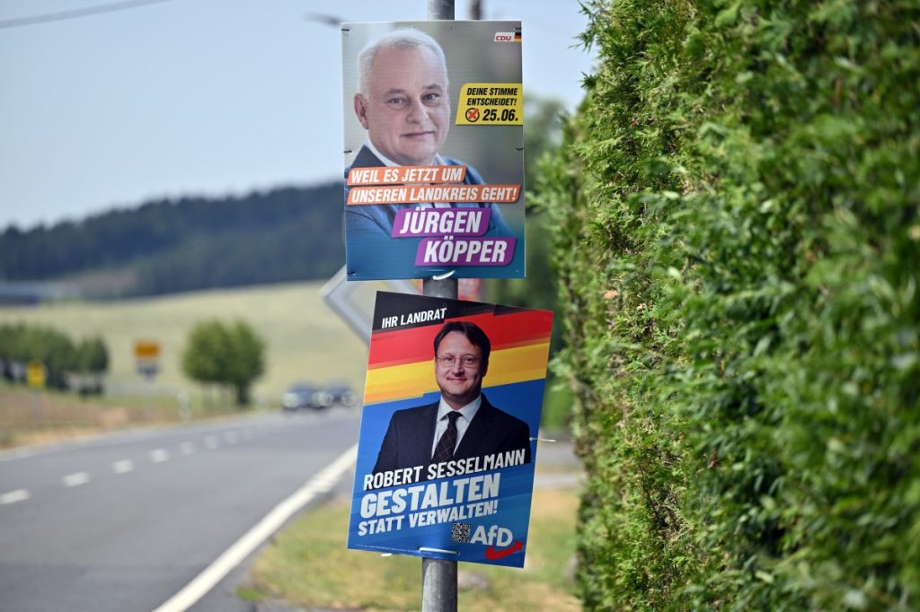 Am Sonntag könnte im thüringischen Sonneberg der bundesweit erste AfD-Landrat gewählt werden.