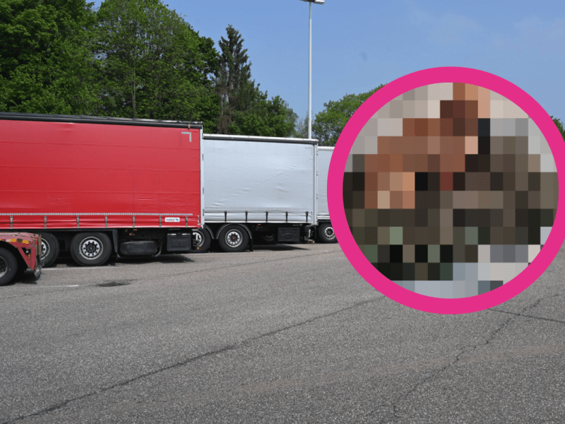 A9 in Thüringen: Urlauber macht gefährliche Entdeckung auf dem Rastplatz – und wird zum Retter