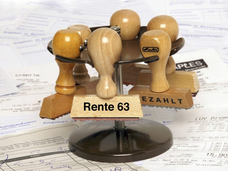 Aus für Rente mit 63? Millionen Arbeitnehmer hätten dann netto mehr Geld
