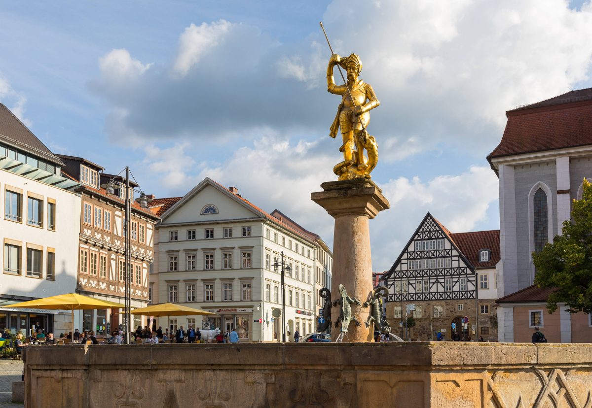 Die Stadt Eisenach hatte sich so viel Mühe gegeben. Nur eine Woche hat es gedauert, dann haben Vandalen zugeschlagen. Das nervt!