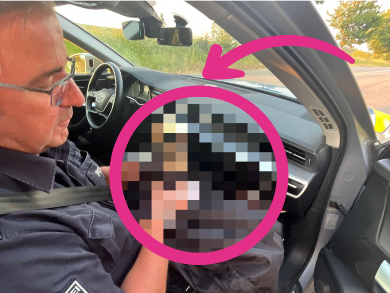 A38 in Thüringen: Polizei macht traurige Entdeckung auf dem Standstreifen – sie zögert keine Sekunde