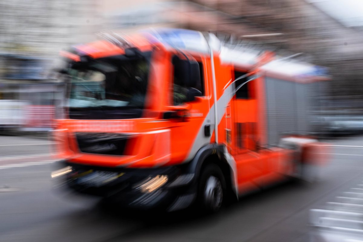 Feuerwehr-Einsatz in Eisenach in Thüringen!