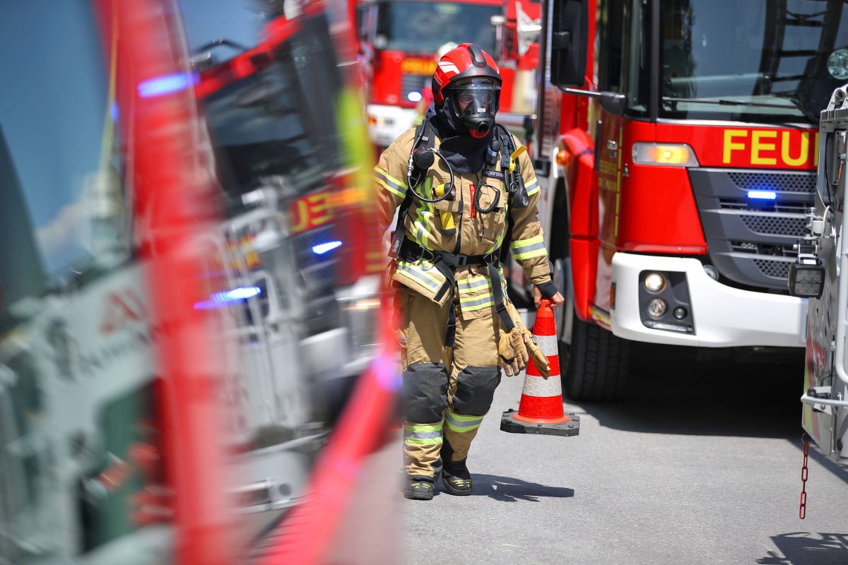 Feuerwehr im Einsatz – symbolbild