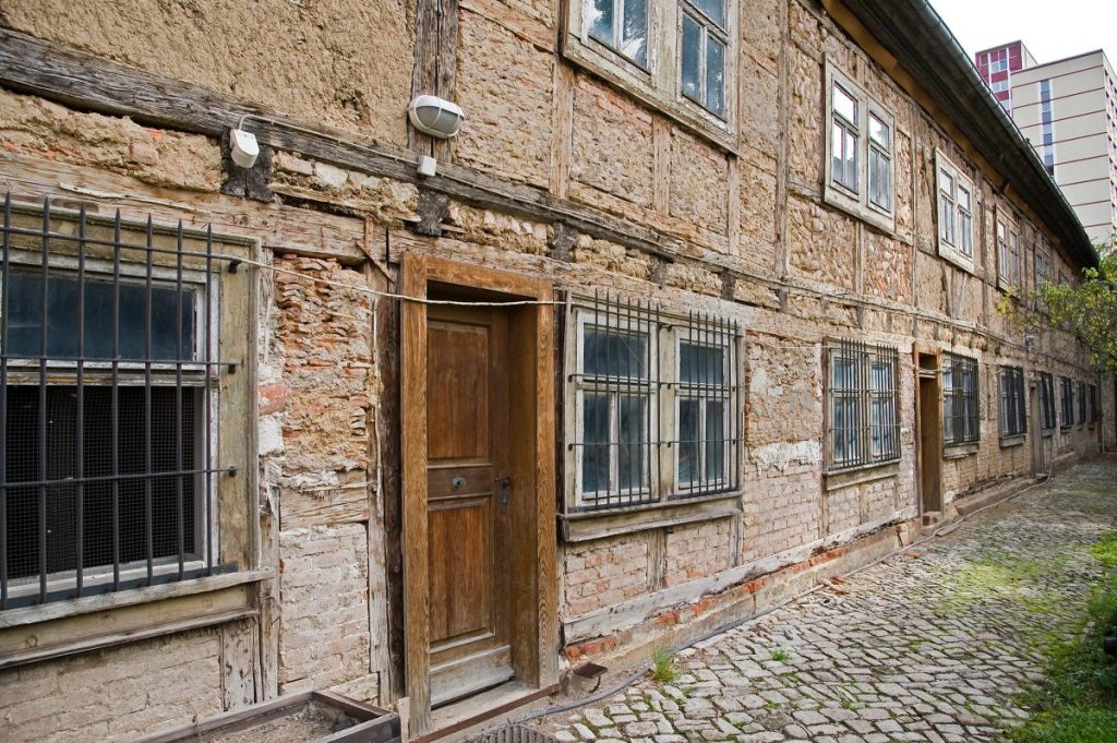 Erfurt Fassade des Pfründnerhauses