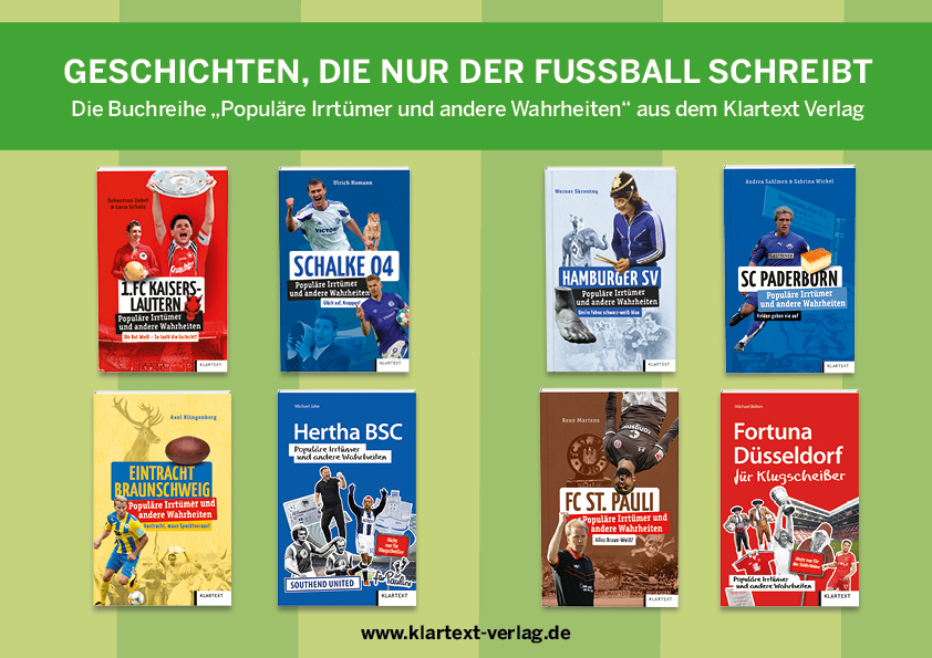 2. Bundesliga-Tippspiel: Fußballbücher des Klartext Verlags gewinnen