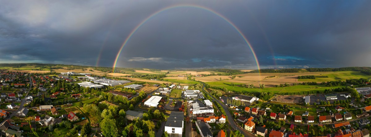 Wechselhaftes Wetter mit beeindruckendem Farbspiel in ThÃ¼ringen!