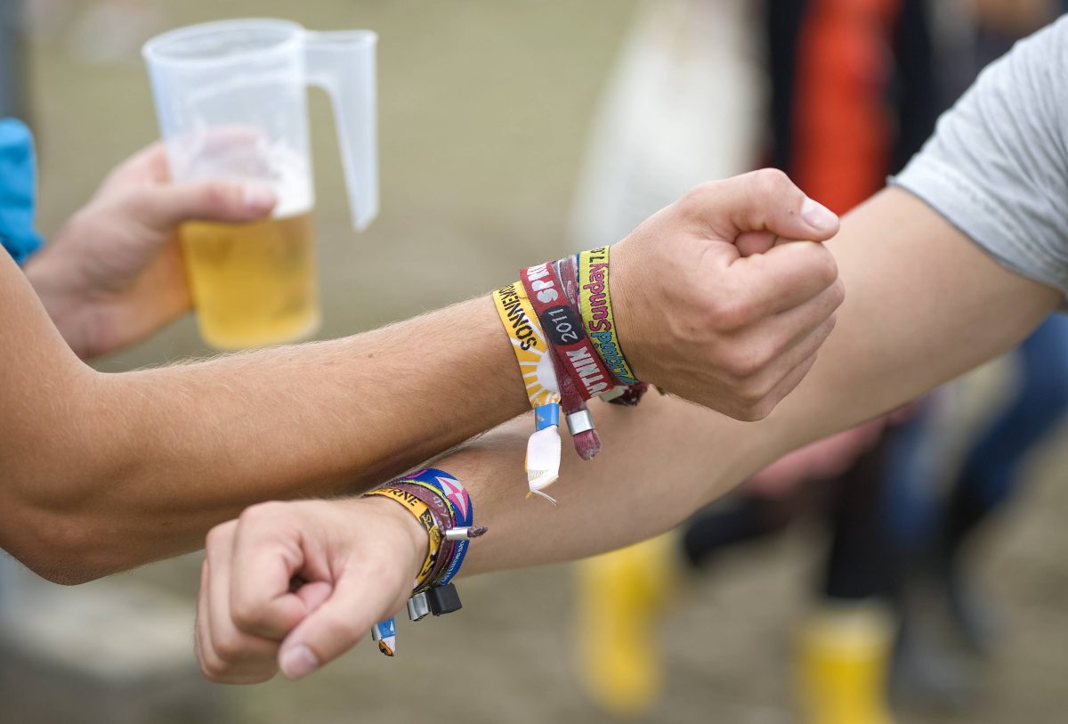 Festivalbändchen 