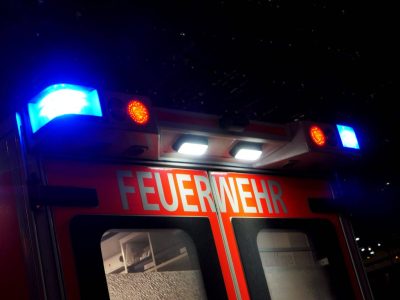 Feuerwehr Blaulicht Nacht