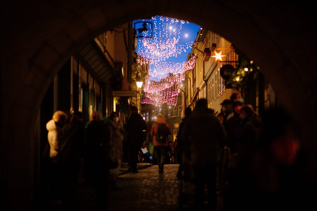 Erfurt läutet die Weihnachtszeit mit einer besonderen Aktion ein. Das gab es noch nie. Die Innenstadt ist ein großer Adventskalender. (Symbolbild)