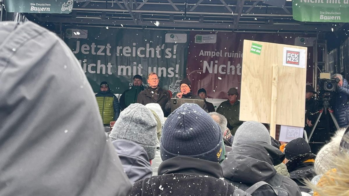 Bauern-Protest Erfurt