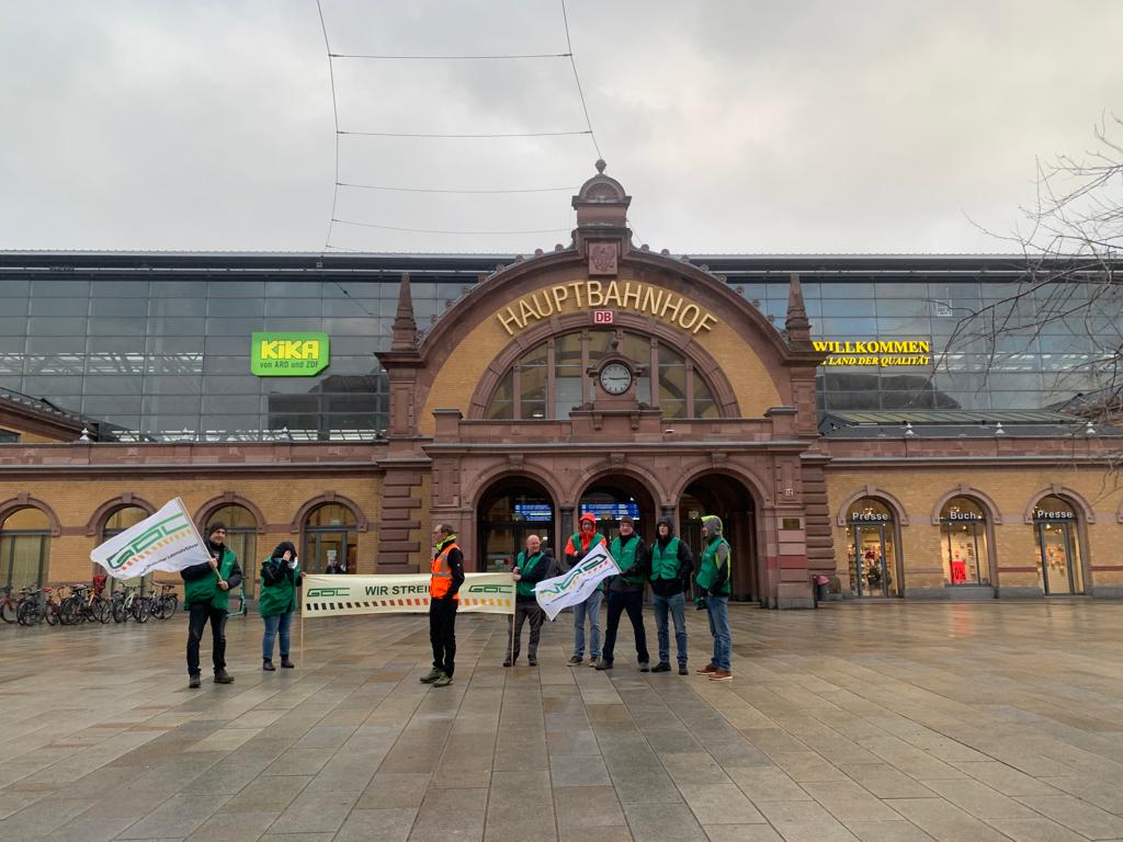 GDL Streik Erfurt