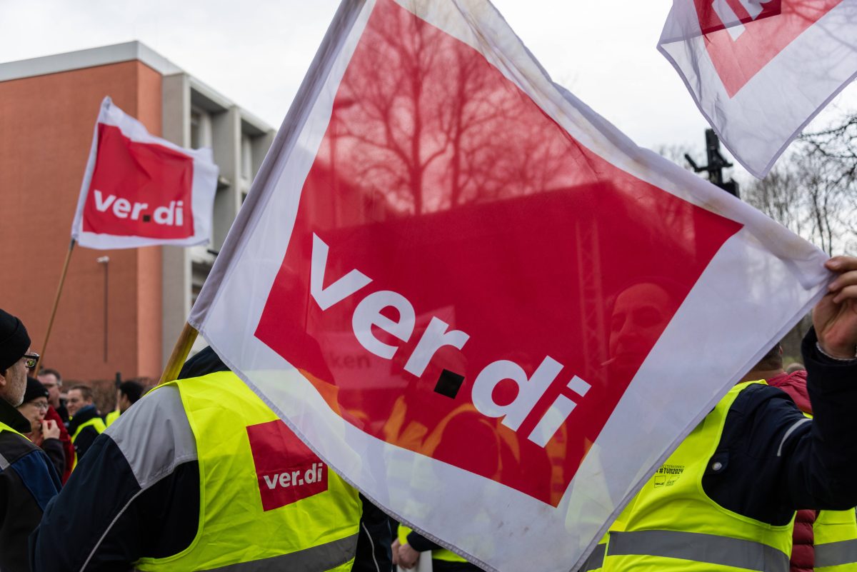thueringen verdi Fahne