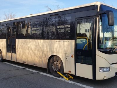 Drei von fünf in Thüringen kontrollierten Bussen waren gefährliche Geschosse.
