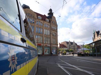 In Erfurt gilt der Anger als gefährlicher Ort, weil sich dort Straftaten häufen. Nun soll die Einkaufsmeile per Video überwacht werden.