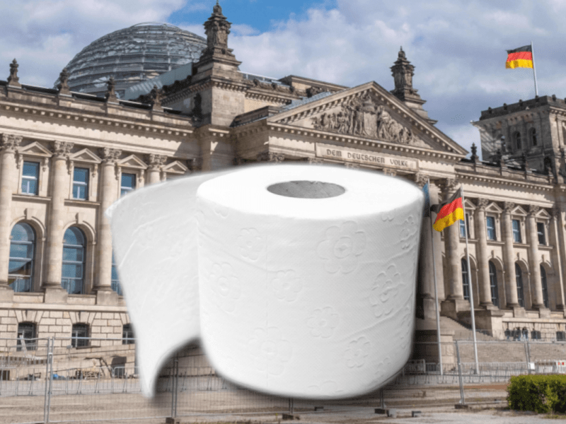 Klopapier-Frust im Bundestag: Abgeordnete beschwert sich – „Die bescheißen uns!“