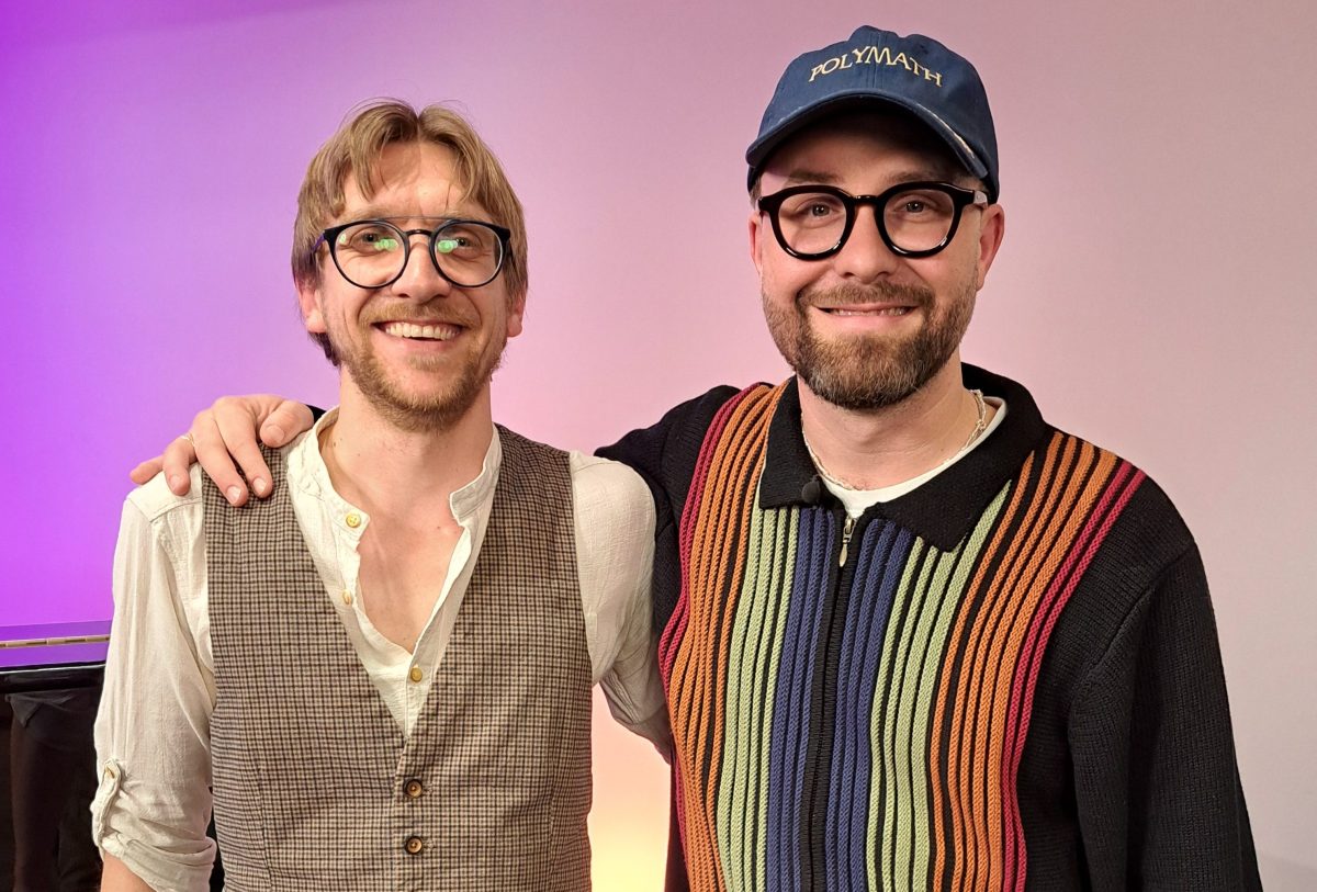 Florian Spindler und Mark Forster während des 