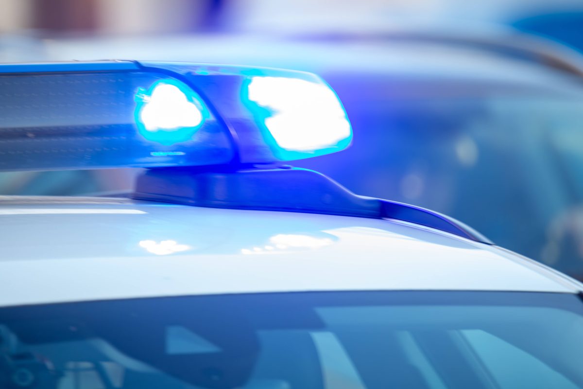 Blaulicht Polizeiauto