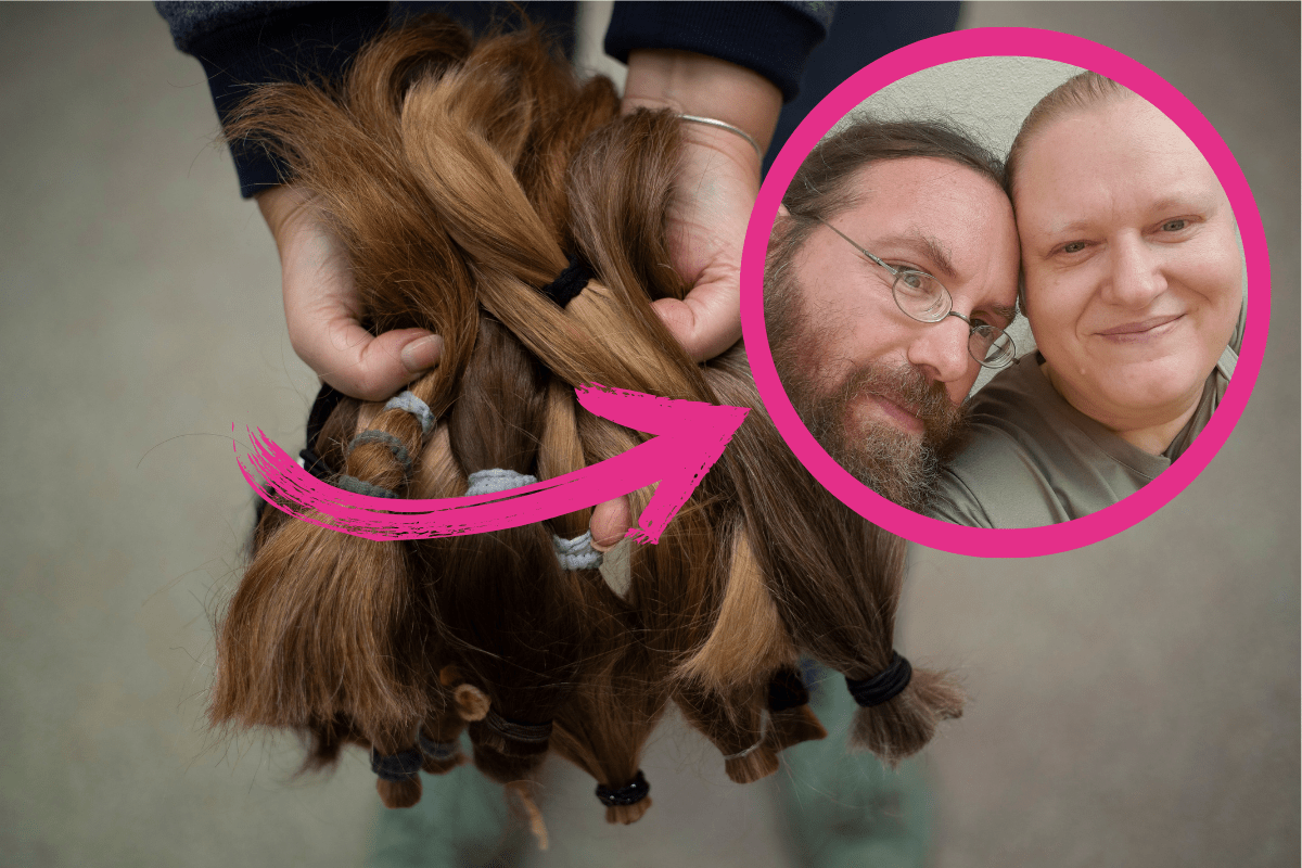 Tobias und Ramona Bohn lassen mit Haarspenden Träume wahr werden.