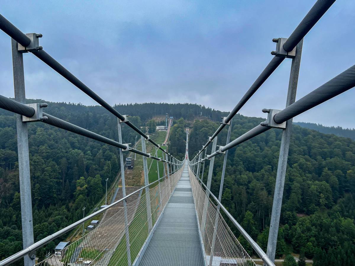 Solch ein Skywalk wie hier in Willingen soll auch bald in Thüringen entstehen.