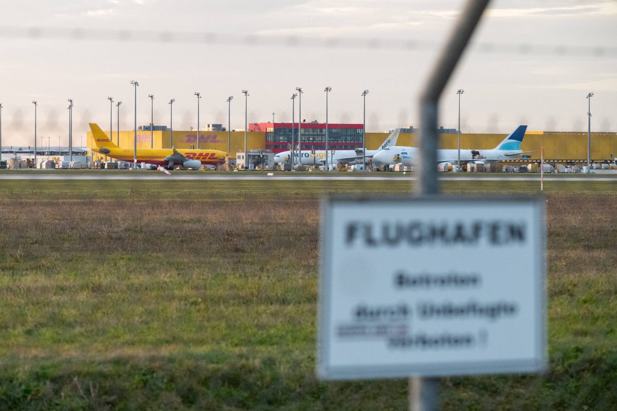 Flughafen Leipzig Halle (Symbolbild)