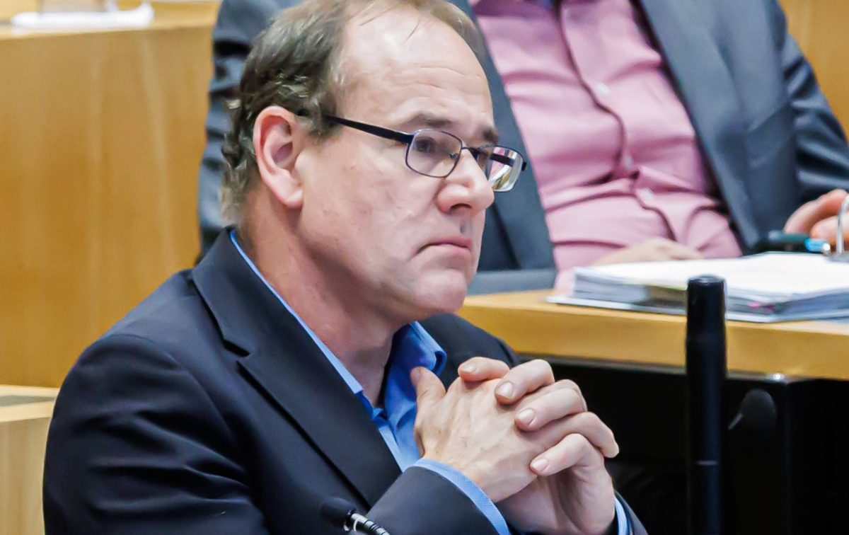 Thüringer Energieminister Tilo Kummer im Thüringer Landtag (Symbolbild)