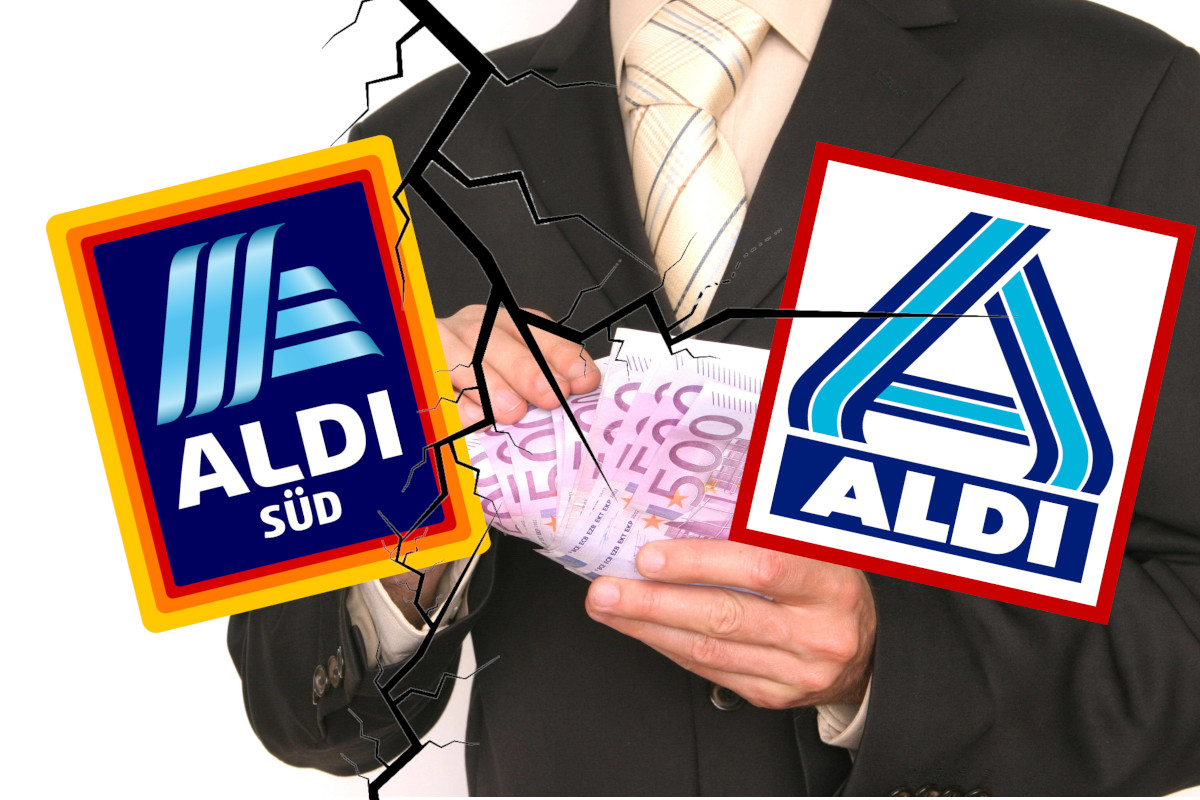 Aldi Süd vs. Aldi Nord: Das verdienen die Angestellten.