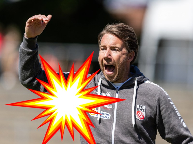 Debakel für Rot-Weiß Erfurt – Trainer tobt nach Peinlich-Pleite
